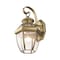 Livex Lighting Monterey 1 Light Antique Brass Outdoor W 2051-01 - alternate 4