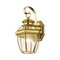 Livex Lighting Monterey 1 Light Polished Brass Outdoor Wall Lantern 2051-02 - alternate 3