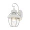 Livex Lighting Monterey 1 Light White Outdoor Wall Lantern 2051-03 - alternate 1