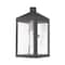 Livex Lighting Nyack 1 Light Scandinavian Gray Outdoor Wall Lantern 20582-76 - alternate 2
