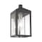 Livex Lighting Nyack 1 Light Scandinavian Gray Outdoor Wall Lantern 20582-76 - alternate 5