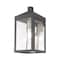 Livex Lighting Nyack 1 Light Scandinavian Gray Outdoor Wall Lantern 20582-76 - alternate 3