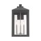 Livex Lighting Nyack 3 Light Scandinavian Gray Outdoor Wall Lantern 20585-76 - alternate 3