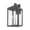 Livex Lighting Nyack 3 Light Scandinavian Gray Outdoor Wall Lantern 20585-76 - alternate 8