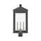 Livex Lighting Nyack 3 Light Scandinavian Gray Outdoor 20586-76 - alternate 5