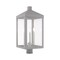 Livex Lighting Nyack 3 Light Nordic Gray Outdoor Post Top Lantern 20586-80 - alternate 1