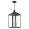 Livex Lighting Nyack 3 Light Scandinavian Gray Outdoor Pendant Lantern 20587-76 - alternate 5