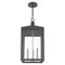 Livex Lighting Nyack 3 Light Scandinavian Gray Outdoor Pendant Lantern 20587-76 - alternate 2