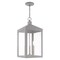 Livex Lighting Nyack 3 Light Nordic Gray Outdoor Pendant Lantern 20587-80 - alternate 1