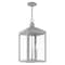 Livex Lighting Nyack 3 Light Nordic Gray Outdoor Pendant Lantern 20587-80 - alternate 5