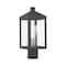 Livex Lighting Nyack 1 Light Scandinavian Gray Outdoor Post Top Lantern 20590-76 - alternate 5