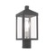 Livex Lighting Nyack 1 Light Scandinavian Gray Outdoor Post Top Lantern 20590-76 - alternate 3