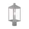 Livex Lighting Nyack 1 Light Nordic Gray Outdoor Post Top Lantern 20590-80 - alternate 2