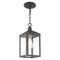 Livex Lighting Nyack 1 Light Scandinavian Gray Outdoor Pendant Lantern 20591-76 - alternate 7