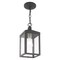 Livex Lighting Nyack 1 Light Scandinavian Gray Outdoor Pendant Lantern 20591-76 - alternate 3