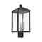 Livex Lighting Nyack 3 Light Scandinavian Gray Outdoor 20592-76 - alternate 3