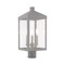 Livex Lighting Nyack 3 Light Nordic Gray Outdoor Post Top Lantern 20592-80 - alternate 1