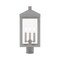 Livex Lighting Nyack 3 Light Nordic Gray Outdoor Post Top Lantern 20592-80 - alternate 7