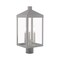 Livex Lighting Nyack 3 Light Nordic Gray Outdoor Post Top Lantern 20592-80 - alternate 4