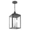Livex Lighting Nyack 3 Light Scandinavian Gray Outdoor Pendant Lantern 20593-76 - alternate 3