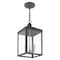 Livex Lighting Nyack 3 Light Scandinavian Gray Outdoor Pendant Lantern 20593-76 - alternate 4