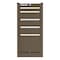 Kennedy K2000 Series Side Cabinet, 5 Drawer, Brown, Steel, 13-1/2 in W x 20 in D x 29 in H 205XB - alternate 3