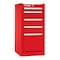 Kennedy Tool Cabinet, 5 Drawer, Red, 14 in W 205XR - alternate 1