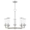 Livex Lighting Hillcrest 5 Light Brushed Nickel Outdoor 20725-91 - alternate 9