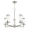 Livex Lighting Hillcrest 5 Light Brushed Nickel Outdoor 20725-91 - alternate 6