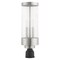 Livex Lighting Hillcrest 3 Light Brushed Nickel Outdoor Post Top Lantern 20728-91 - alternate 3