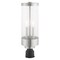 Livex Lighting Hillcrest 3 Light Brushed Nickel Outdoor Post Top Lantern 20728-91 - alternate 2