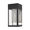 Livex Lighting Franklin 1 Light Black Outdoor Wall Lantern 20761-04 - alternate 7