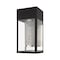 Livex Lighting Franklin 1 Light Black Outdoor Wall Lantern 20762-04 - alternate 4