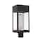 Livex Lighting Franklin 1 Light Black Outdoor Post Top 20763-04 - alternate 7
