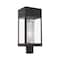 Livex Lighting Franklin 1 Light Black Outdoor Post Top 20763-04 - alternate 3