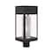 Livex Lighting Franklin 1 Light Black Outdoor Post Top 20763-04 - alternate 9