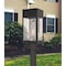 Livex Lighting Franklin 1 Light Black Outdoor Post Top 20763-04 - alternate 1
