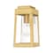 Livex Lighting Oslo 1 Light Satin Brass Outdoor Wall Lantern 20851-12 - alternate 6