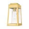 Livex Lighting Oslo 1 Light Satin Brass Outdoor Wall Lantern 20852-12 - alternate 6