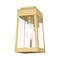 Livex Lighting Oslo 1 Light Satin Brass Outdoor Wall Lantern 20852-12 - alternate 4
