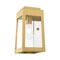 Livex Lighting Oslo 1 Light Satin Brass Outdoor Wall Lantern 20852-12 - alternate 7