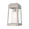 Livex Lighting Oslo 1 Light Brushed Nickel Outdoor Wall Lantern 20852-91 - alternate 1
