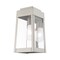 Livex Lighting Oslo 1 Light Brushed Nickel Outdoor Wall Lantern 20852-91 - alternate 5