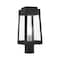 Livex Lighting Oslo 1 Light Black Outdoor Post Top Lant 20853-04 - alternate 1