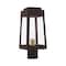 Livex Lighting Oslo 1 Light Bronze Outdoor Post Top Lantern 20853-07 - alternate 5