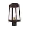 Livex Lighting Oslo 1 Light Bronze Outdoor Post Top Lantern 20853-07 - alternate 6