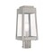 Livex Lighting Oslo 1 Light Brushed Nickel Outdoor Post Top Lantern 20853-91 - alternate 1