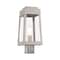 Livex Lighting Oslo 1 Light Brushed Nickel Outdoor Post Top Lantern 20853-91 - alternate 3