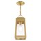 Livex Lighting Oslo 1 Light Satin Brass Outdoor Pendant Lantern 20854-12 - alternate 5