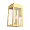 Livex Lighting Oslo 3 Light Satin Brass Outdoor Wall Lantern 20855-12 - alternate 7